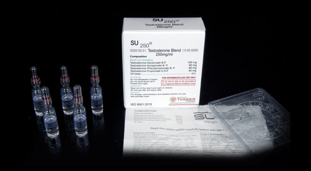 SU-250
TESTOSTERONE BLEND 250 MG