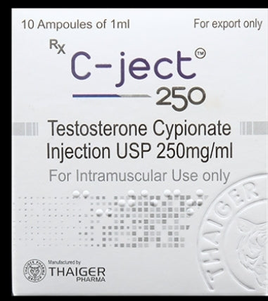 C-JECT 250
TESTOSTERONE CYPIONATE 250 MG