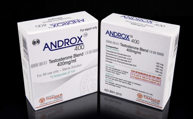 ANDROX 400
TESTOSTERONE BLEND 400