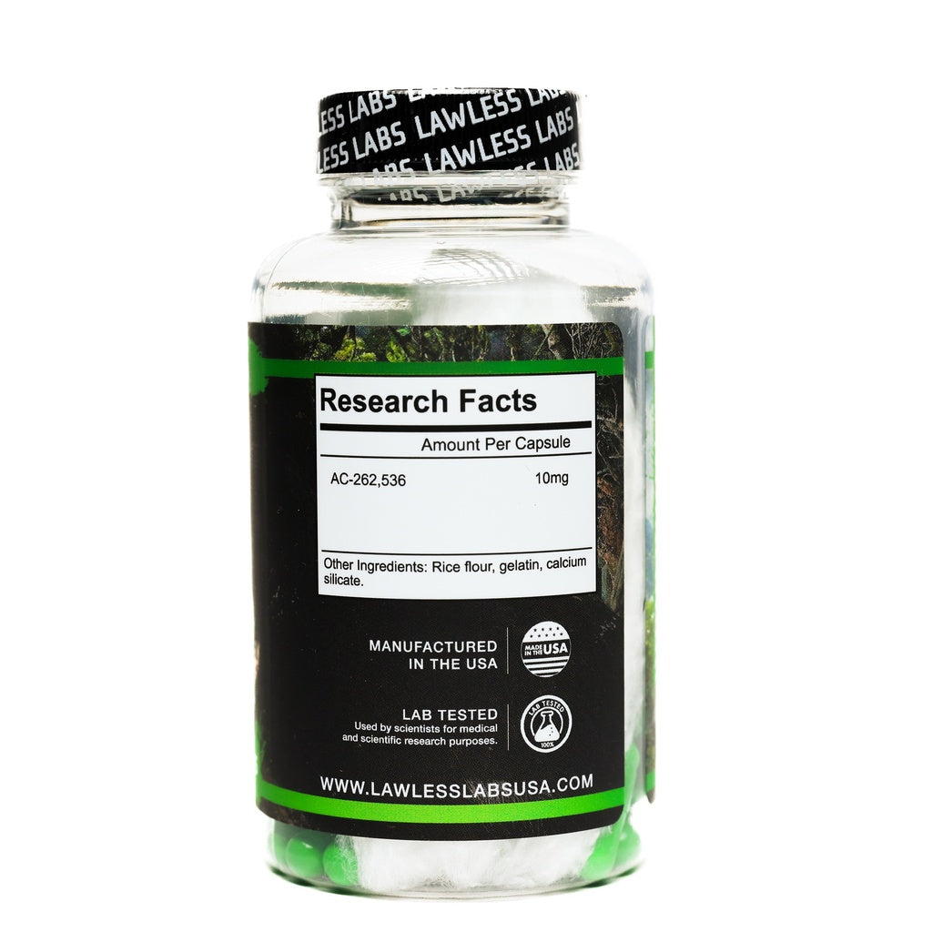 AC-262 -ACCADRINE CAPS -10 MG / pill -60 CAPSULES Bottle