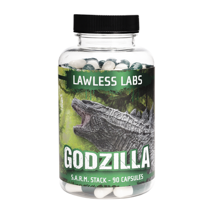 GODZILLA 5 IN 1 -S.A.R.M. STACK -41 MG / pill -90 CAPSULES Bottle