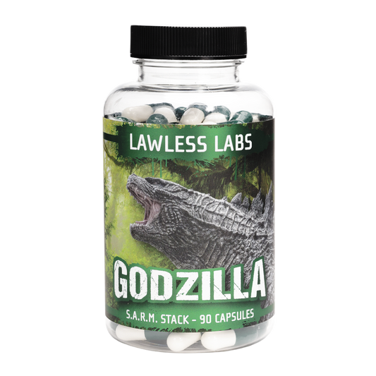 GODZILLA 5 IN 1 -S.A.R.M. STACK -41 MG / pill -90 CAPSULES Bottle