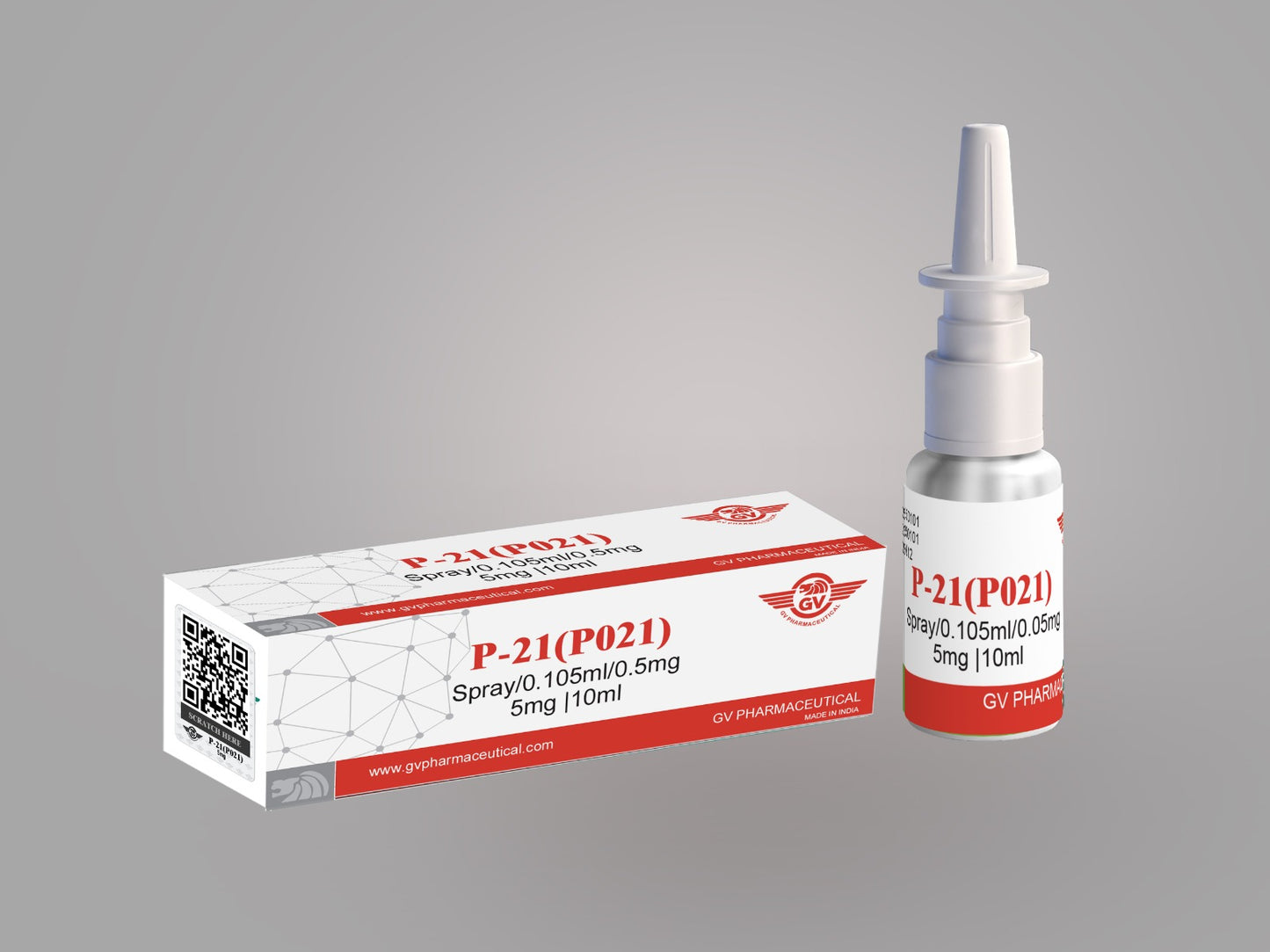 P-21 (P021) Nasal Spray – GV Pharmaceutical 5 mg
