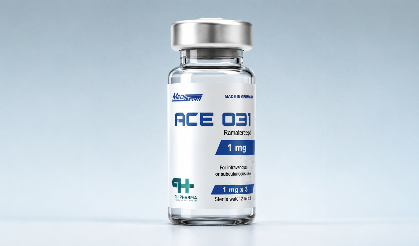 ACE 031 (Ramatercept) 1 mg