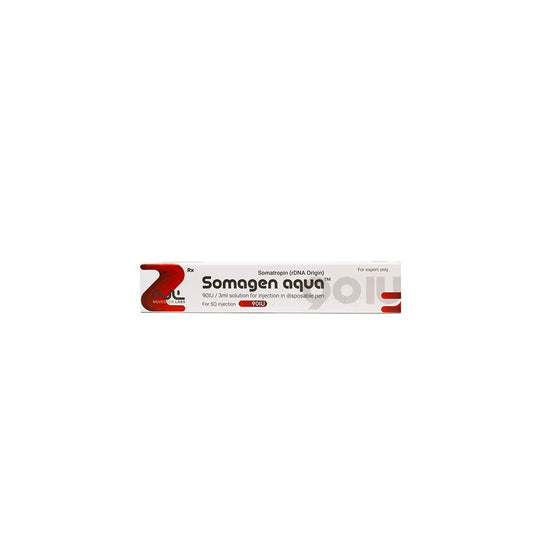 SOMAGEN AQUA -Somatropin -90 IU / PEN -30 MG / 3 ML PEN