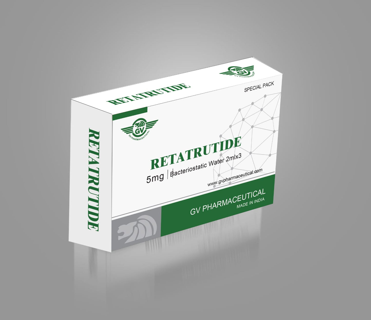 RETATRUTIDE 5 MG KIT -5 MG / VIAL -3 VIALS