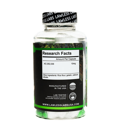 AC-262 -ACCADRINE CAPS -10 MG / pill -60 CAPSULES Bottle