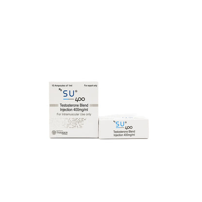 Su-400 -Blend of 6 Testosterones -400 MG/ML -10 X 1 ML AMPULE