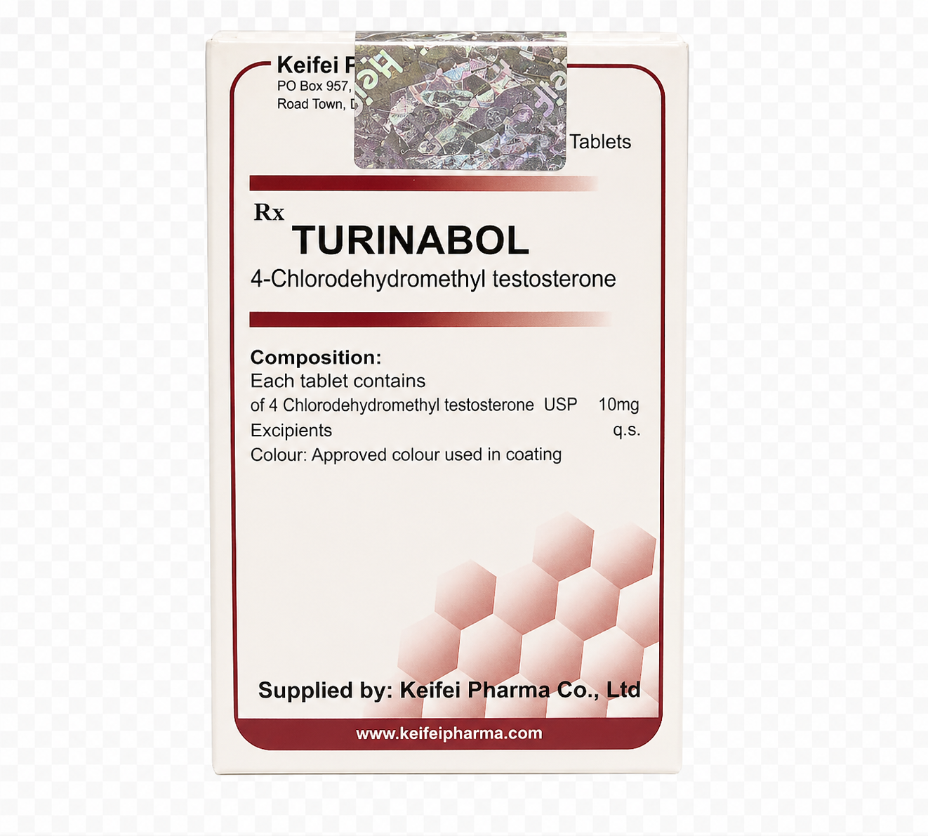 Turinabol – 4-Chlorodehydromethyltestosterone 10 mg