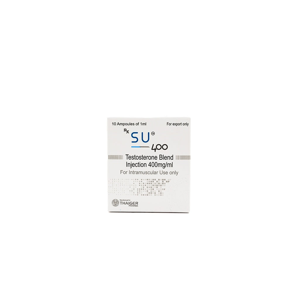 Su-400 -Blend of 6 Testosterones -400 MG/ML -10 X 1 ML AMPULE