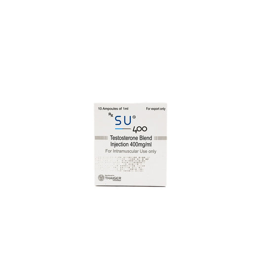 Su-400 -Blend of 6 Testosterones -400 MG/ML -10 X 1 ML AMPULE