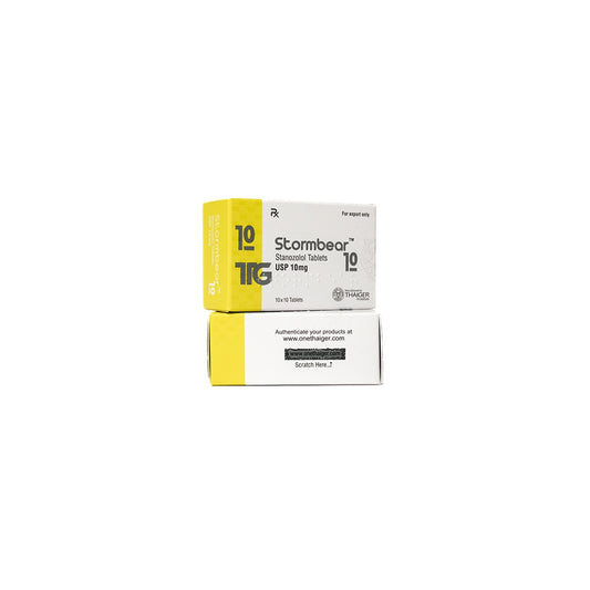 Strombear -Stanozolol -100 Tablets Blisters Box